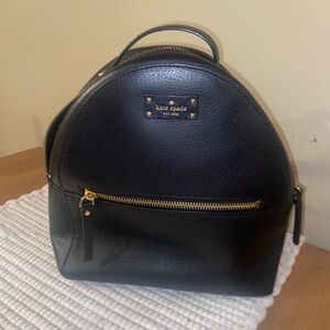 Kate Spade Mini Black Backpack Purse